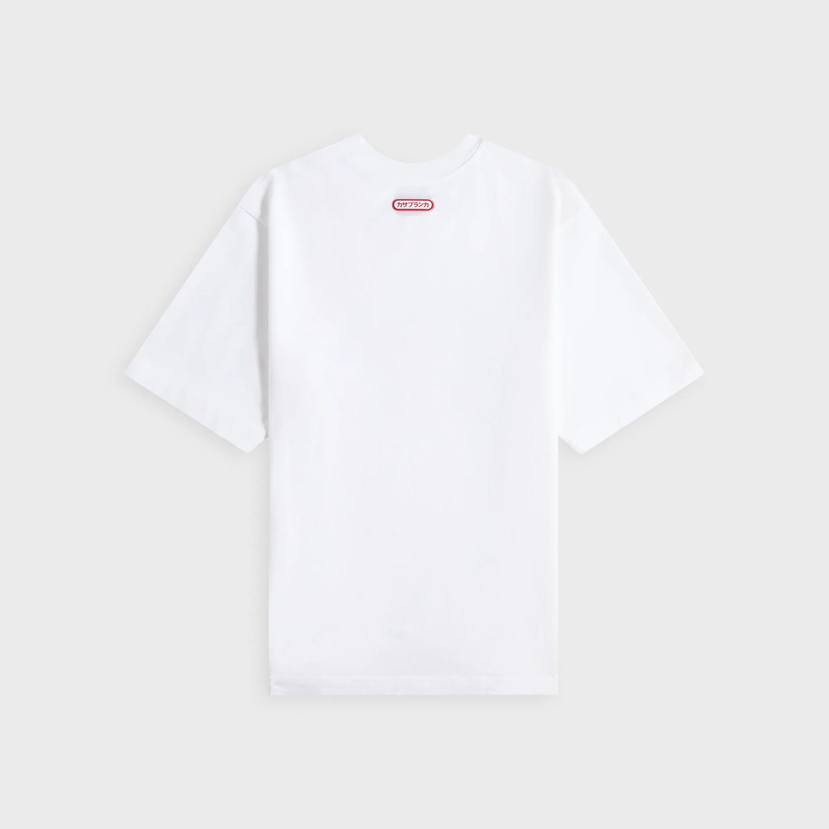 Casablanca Logo Patch Oversized Tee - White