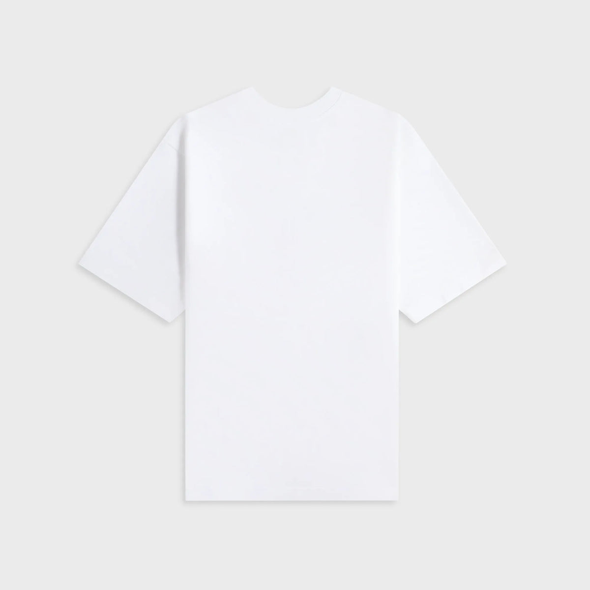 Casablanca Dragonfly Floral Printed Oversized Tee Jersey - White