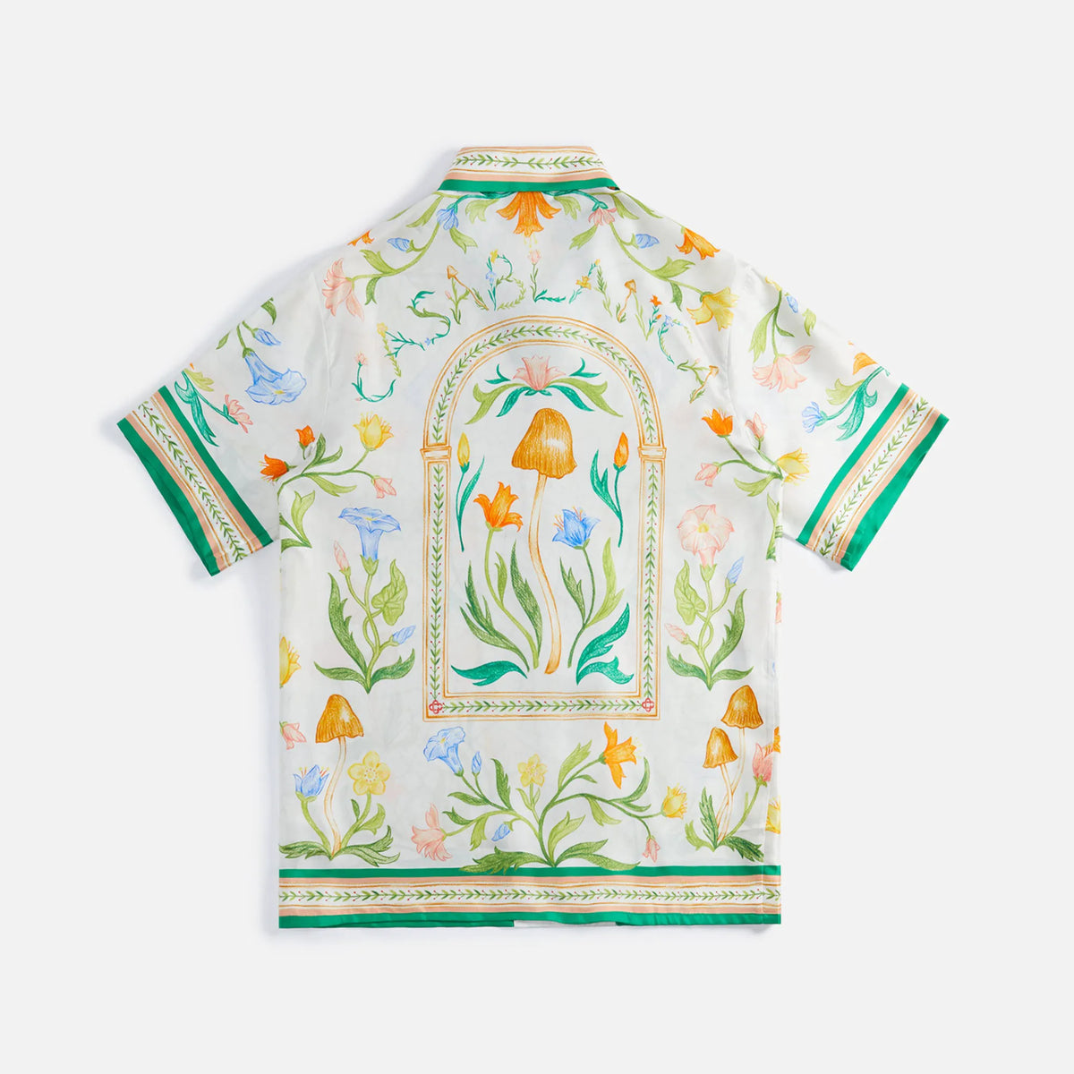 Casablanca Cuban Collar Shirt - L`Arche Fleurie