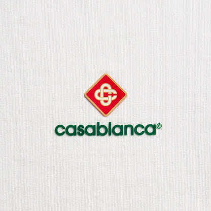 Casablanca Sport Type Short Sleeve Tee - White