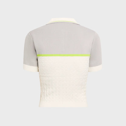 Casablanca Tennis Polo Shirt - White