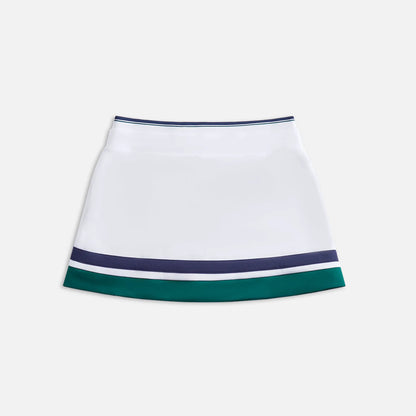 Casablanca Track Skort - White