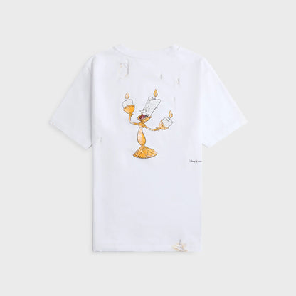 Disney x Coperni Burned By You Before Boxy Tee - White