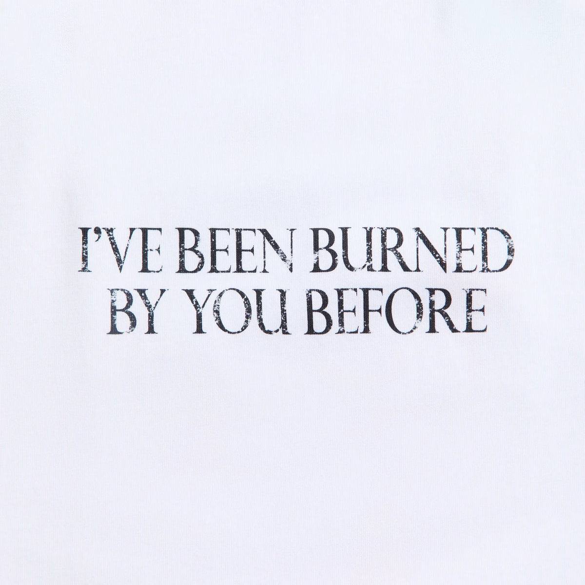 Disney x Coperni Burned By You Before Boxy Tee - White