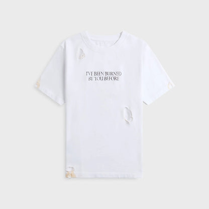 Disney x Coperni Burned By You Before Boxy Tee - White