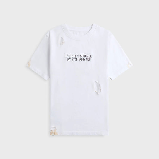 Disney x Coperni Burned By You Before Boxy Tee - White