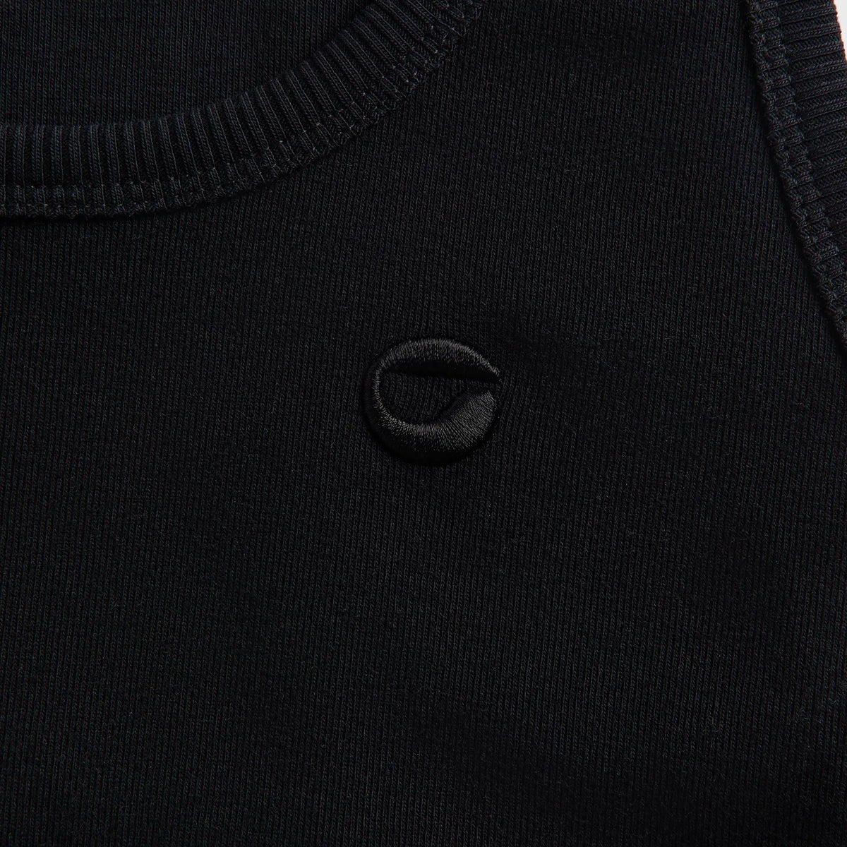 Coperni Spiral Tank Dress - Black