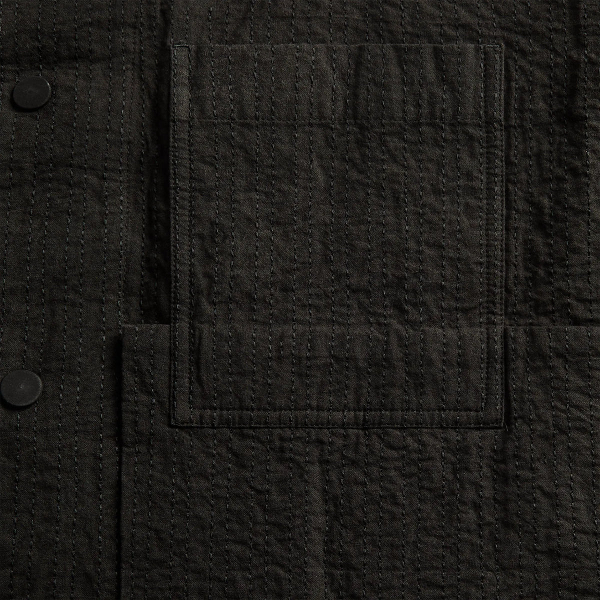 Craig Green Embroidered Line Stitch Worker Jacket - Black