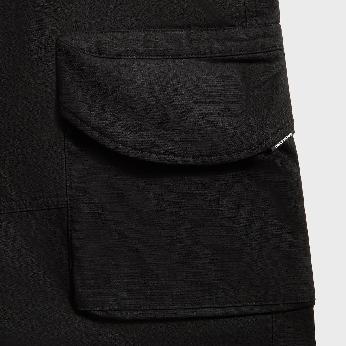 Daily Paper Cotton Cargo Shorts - Oyster Black