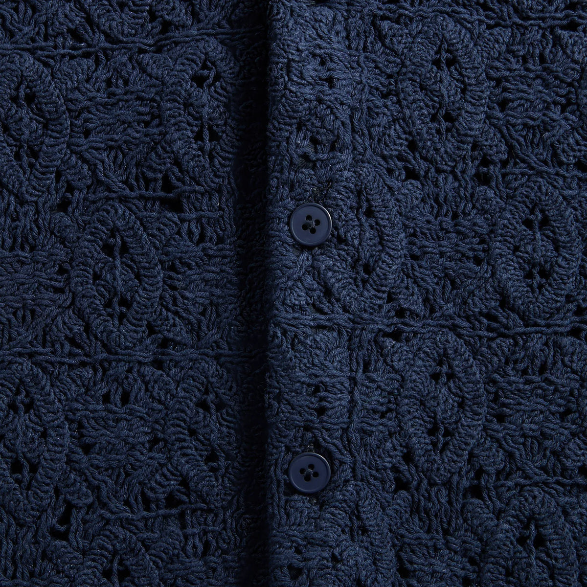 Daily Paper Lace Shield Shirt - Martime Blue
