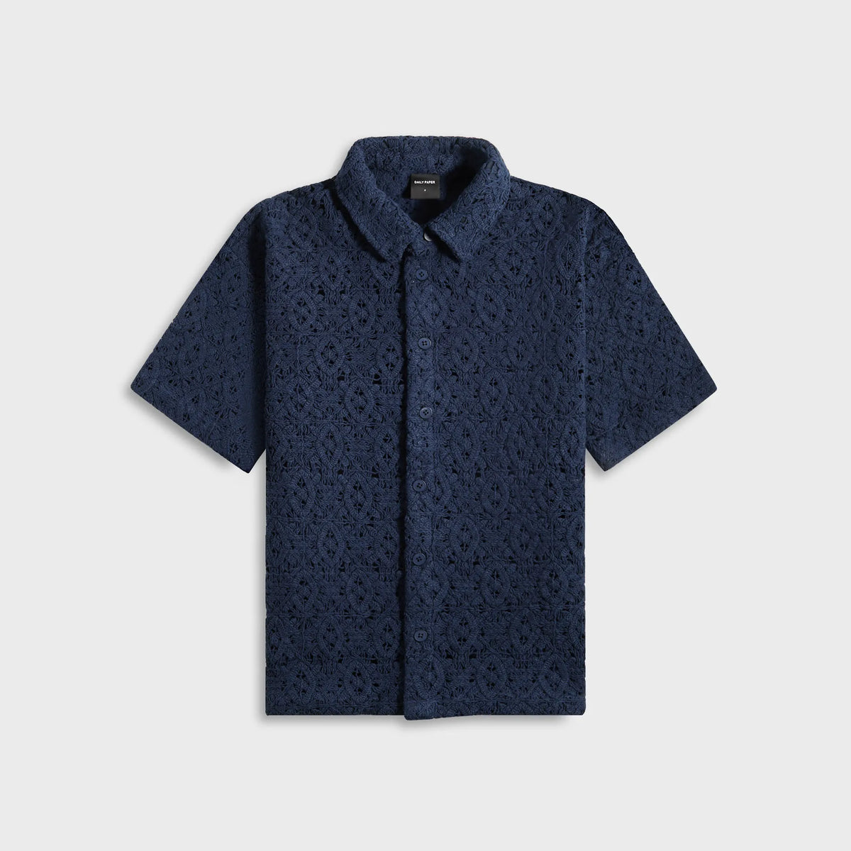Daily Paper Lace Shield Shirt - Martime Blue