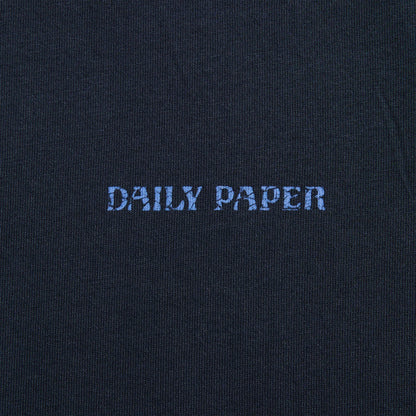 Daily Paper Candle Label Boxy Tee - Sky Captain Blue