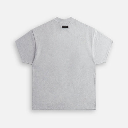 Essentials Crewneck Tee - Light Heather Grey