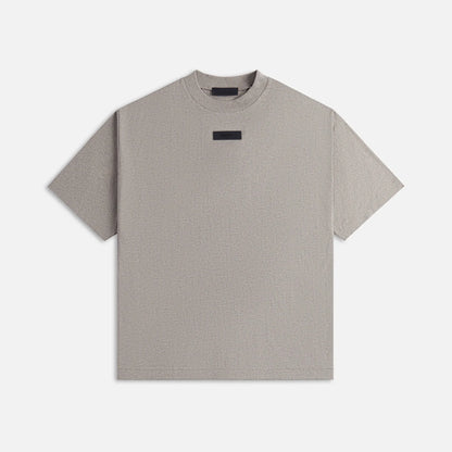 Essentials Cotton Tee - Heather Grey