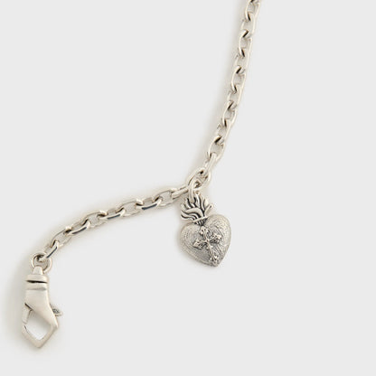 Emanuele Bicocchi Sacred Heart Bracelet - Silver