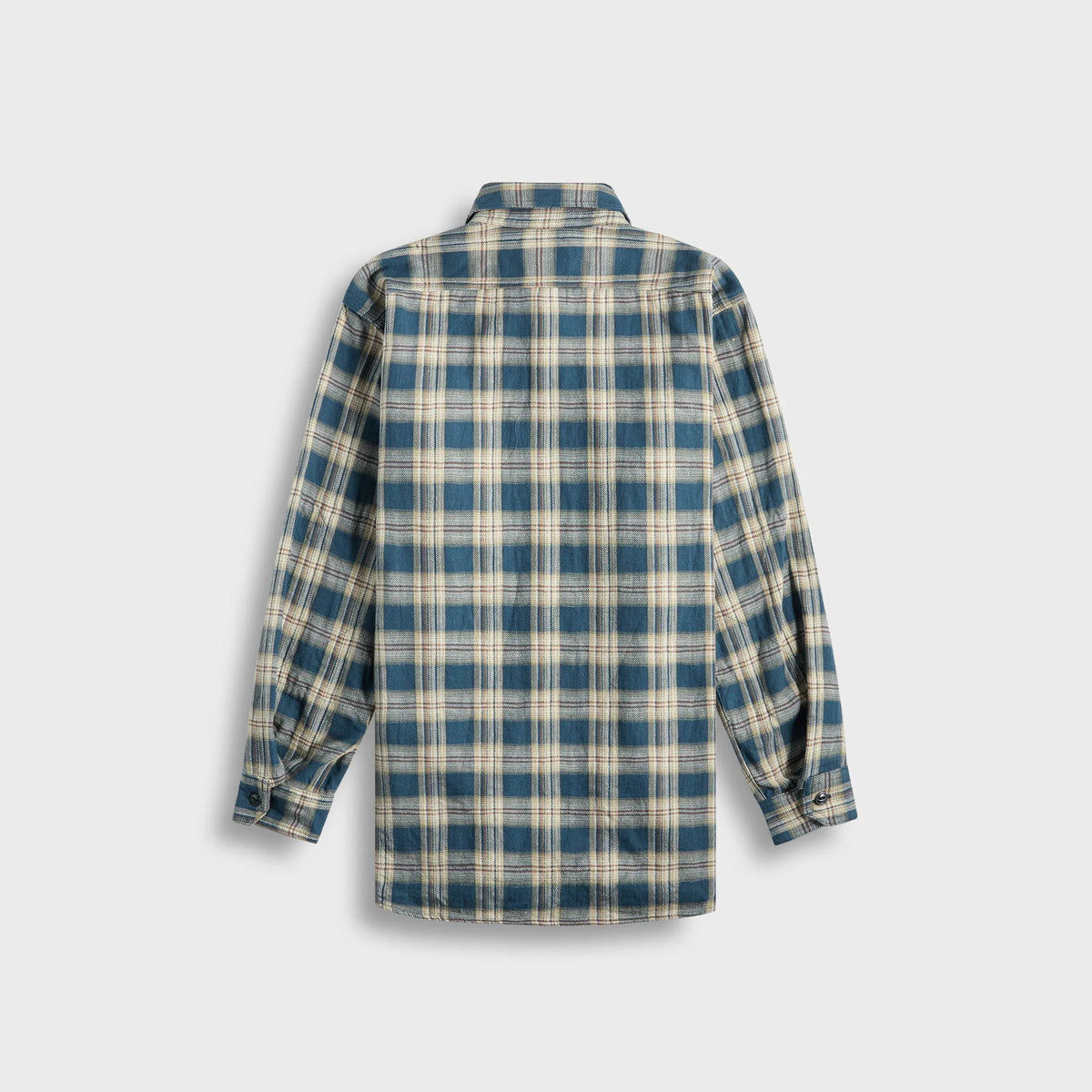Engineered Garments Work Plaid Jacquard Shirt - Navy
