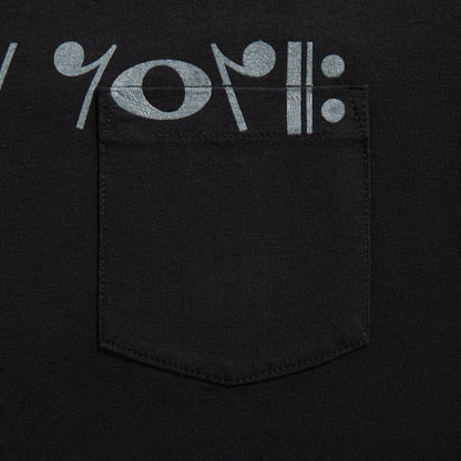 Engineered Garments Printed Cross Crew-Neck Tee - Black Cosmopolitanism