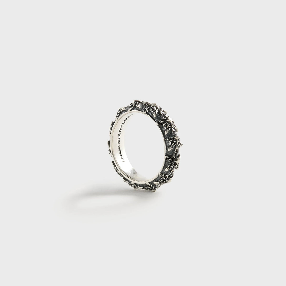 Emanuele Bicocchi Stella Band Ring - Silver