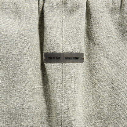 Essentials Relaxed Fleece Sweatpant With Piping - Concrete Heather / Black