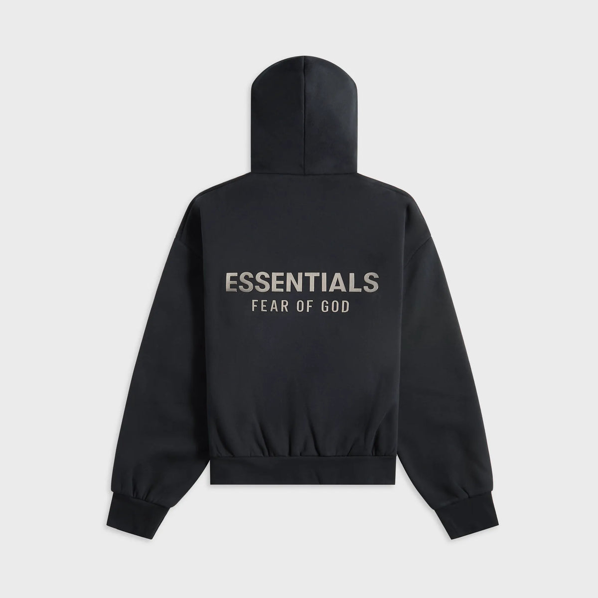 Essentials Classic Fit Fleece Hoodie - Jet Black