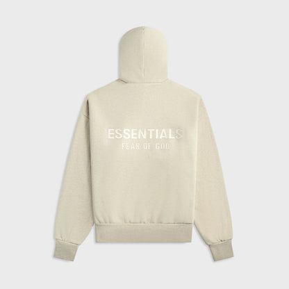 Essentials Classic Fit Fleece Hoodie - Heather Stone