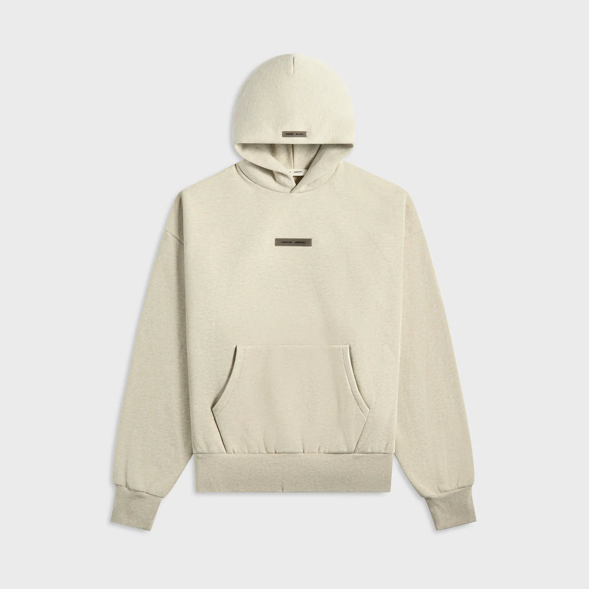 Essentials Classic Fit Fleece Hoodie - Heather Stone