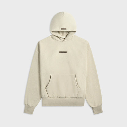 Essentials Classic Fit Fleece Hoodie - Heather Stone