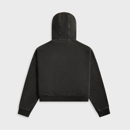 Entire Studios Full Zip - Washed Black