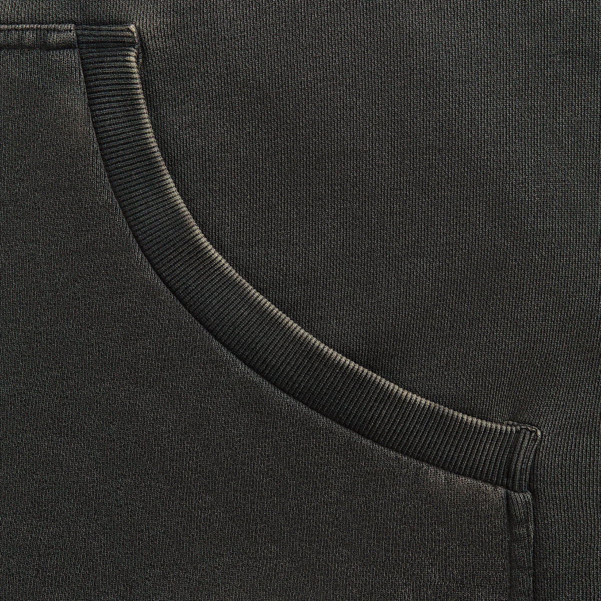 Entire Studios Full Zip - Washed Black