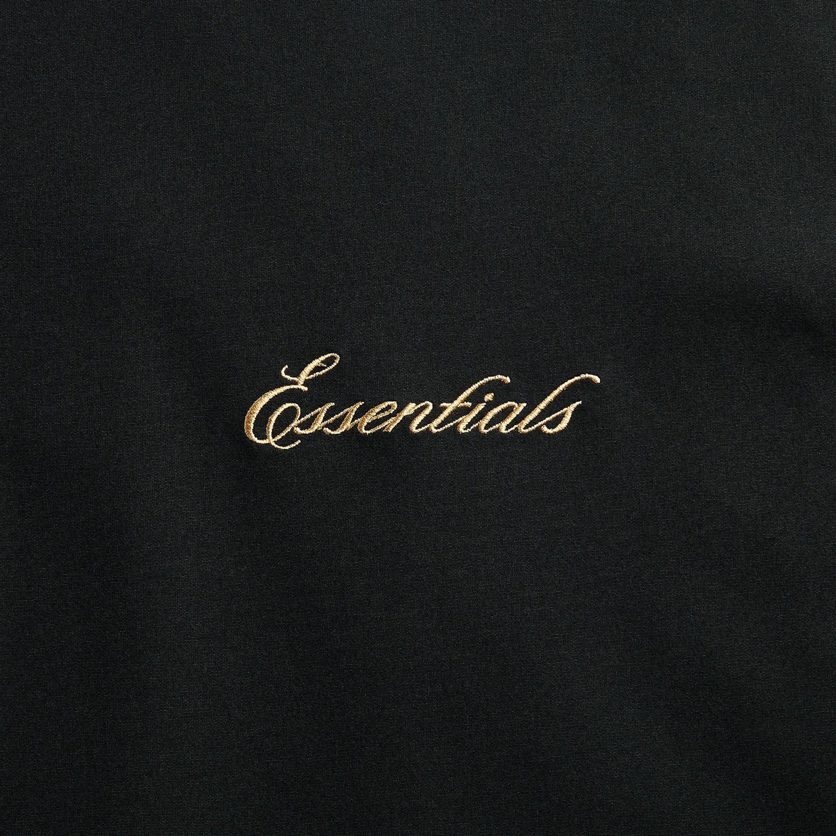 Essentials Signature Full Zip Track Jacket - Vintage Black
