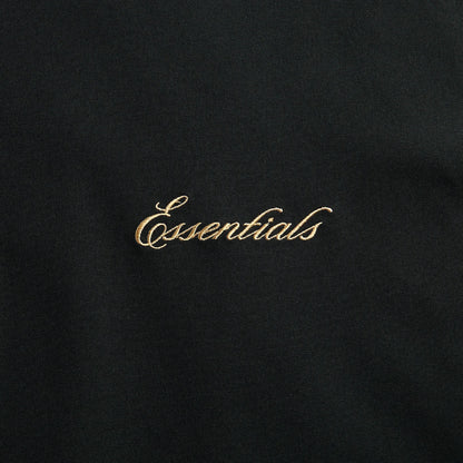 Essentials Signature Full Zip Track Jacket - Vintage Black