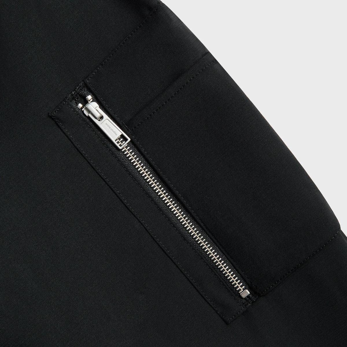 Entire Studios Broad Bomber Wool - Black