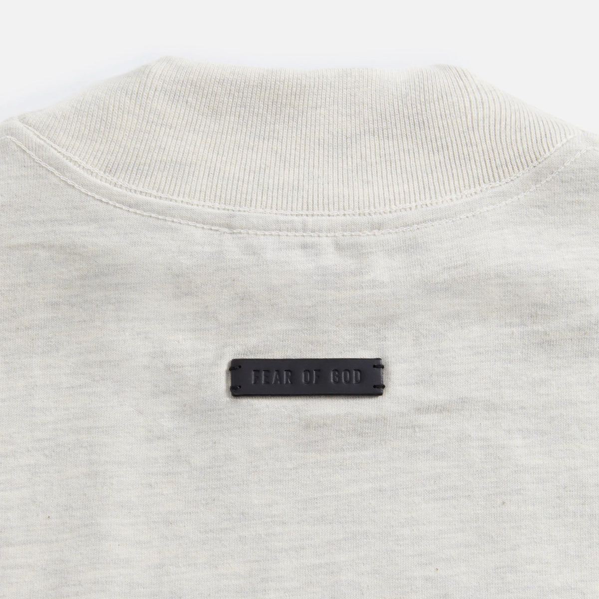 Fear of God Eternal Cotton Long Sleeve Tee - Warm Heather Oatmeal