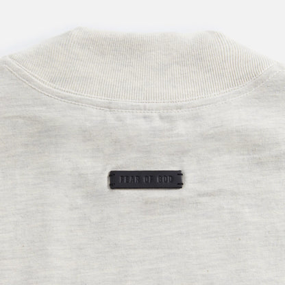 Fear of God Eternal Cotton Long Sleeve Tee - Warm Heather Oatmeal