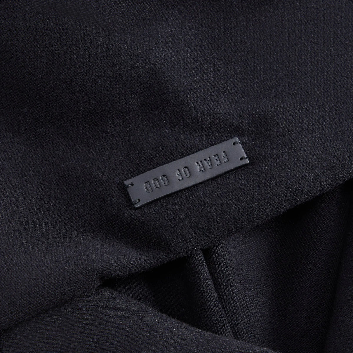 Fear of God Hoodies Eternal Fleece Hoodies - Black