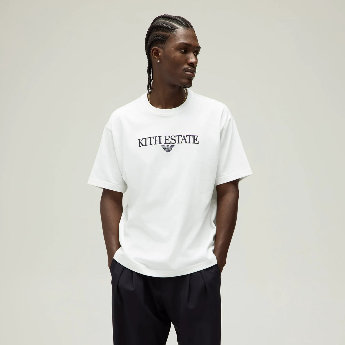 Giorgio Armani & Kith Estate Tee - White