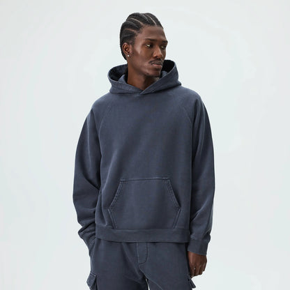 Kith 101 Sueded Fleece Wilder Hoodie - Torpedo