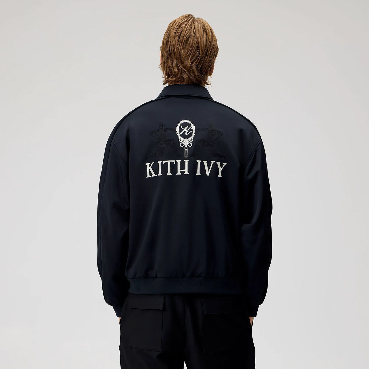 Kith Ivy Tricot Souvenir Jacket - Black