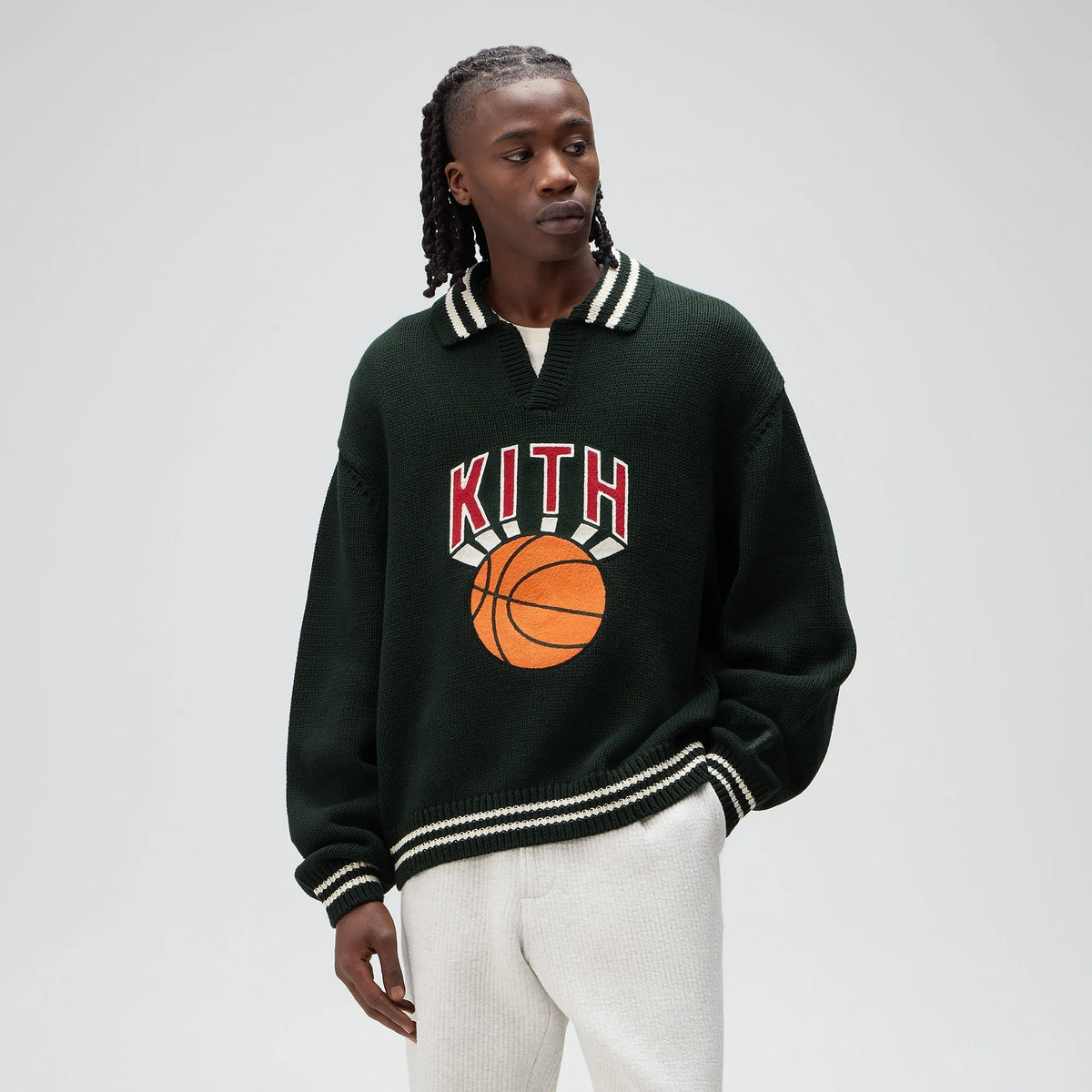 Kith for the New York Knicks Nelson Rugby Sweater - Stadium