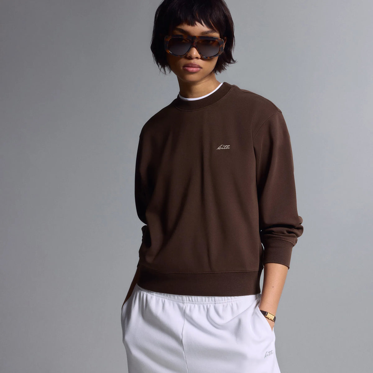 Kith Women Asher Script Crewneck - Legacy