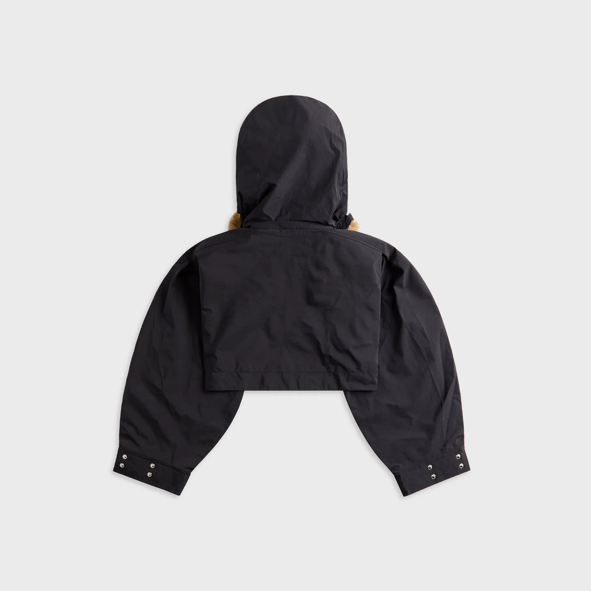 Ganni Ripstop Tri-Layer Cropped Jacket - Phantom
