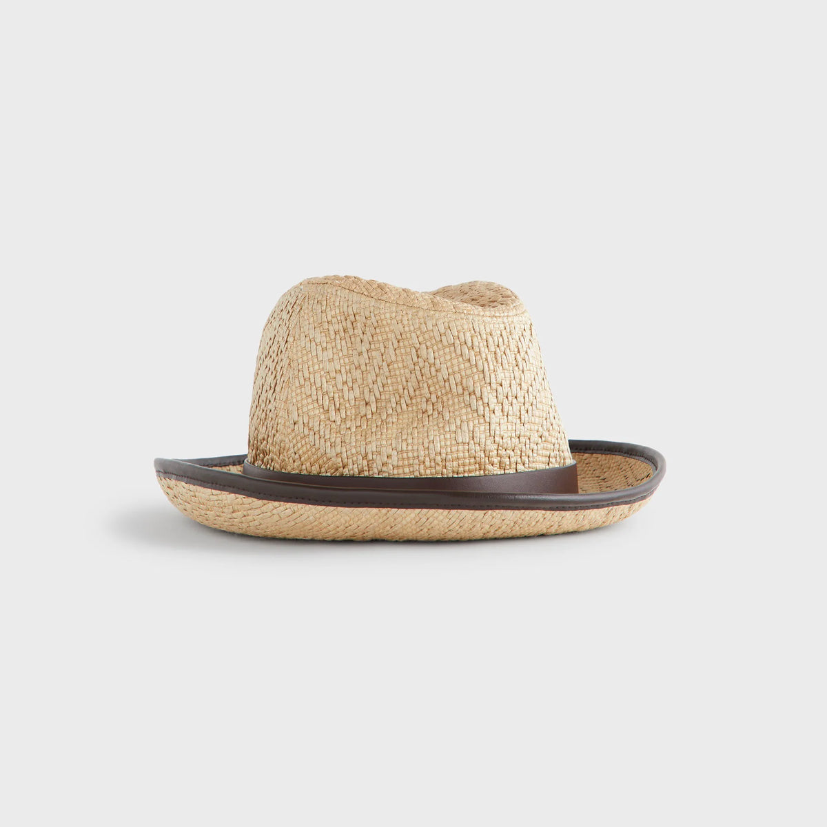 Giorgio Armani & Kith Paper Straw Fedora - Natural