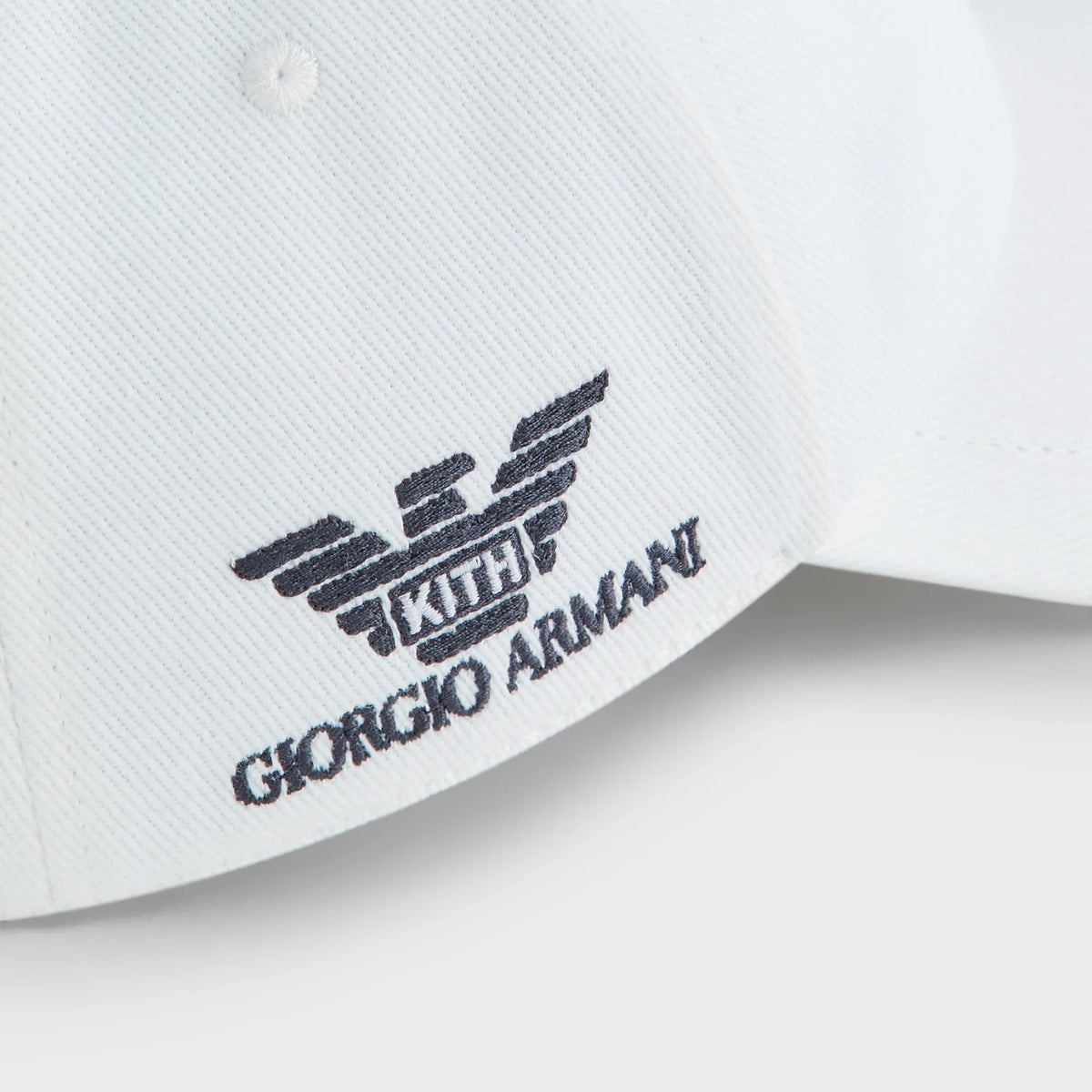 Giorgio Armani & Kith Capri Classic Cap - White