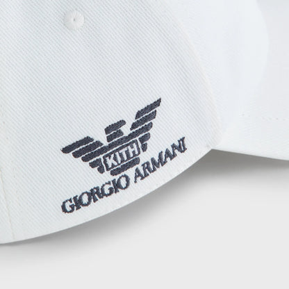 Giorgio Armani & Kith Capri Classic Cap - White
