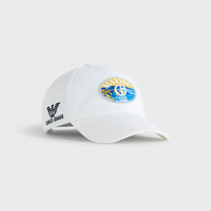 Giorgio Armani & Kith Malibu Classic Cap - White