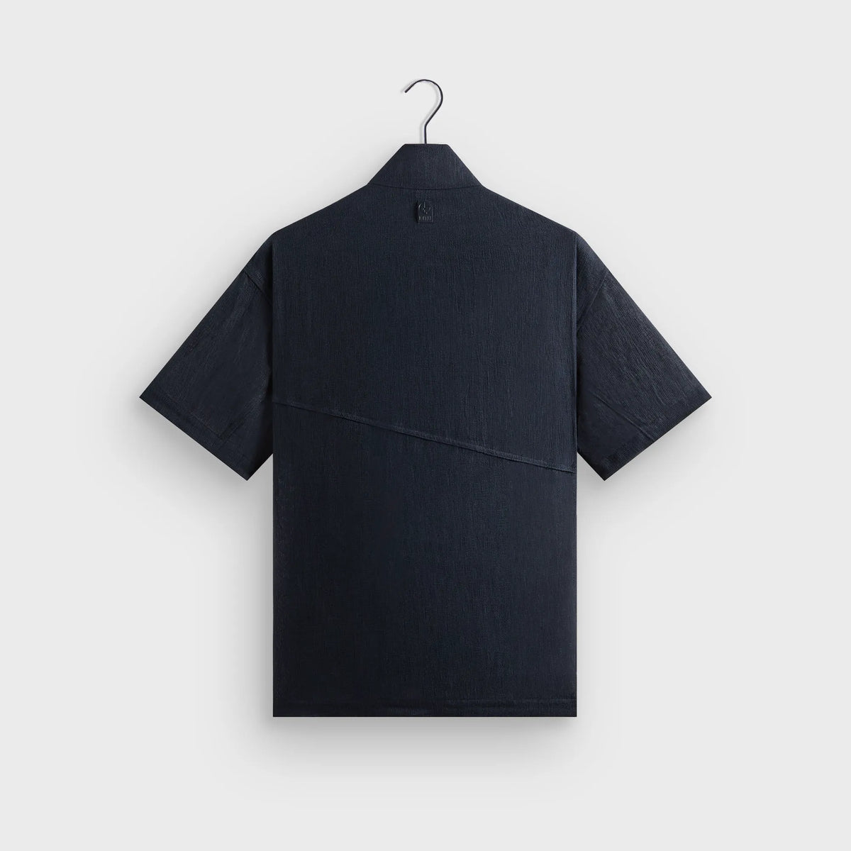 Giorgio Armani & Kith Open Weave Colton Zip-Up Shirt - Nocturnal