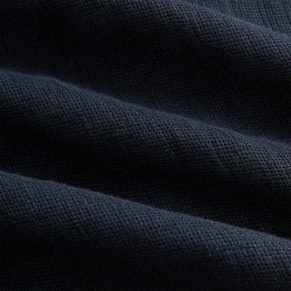 Giorgio Armani & Kith Open Weave Colton Zip-Up Shirt - Nocturnal
