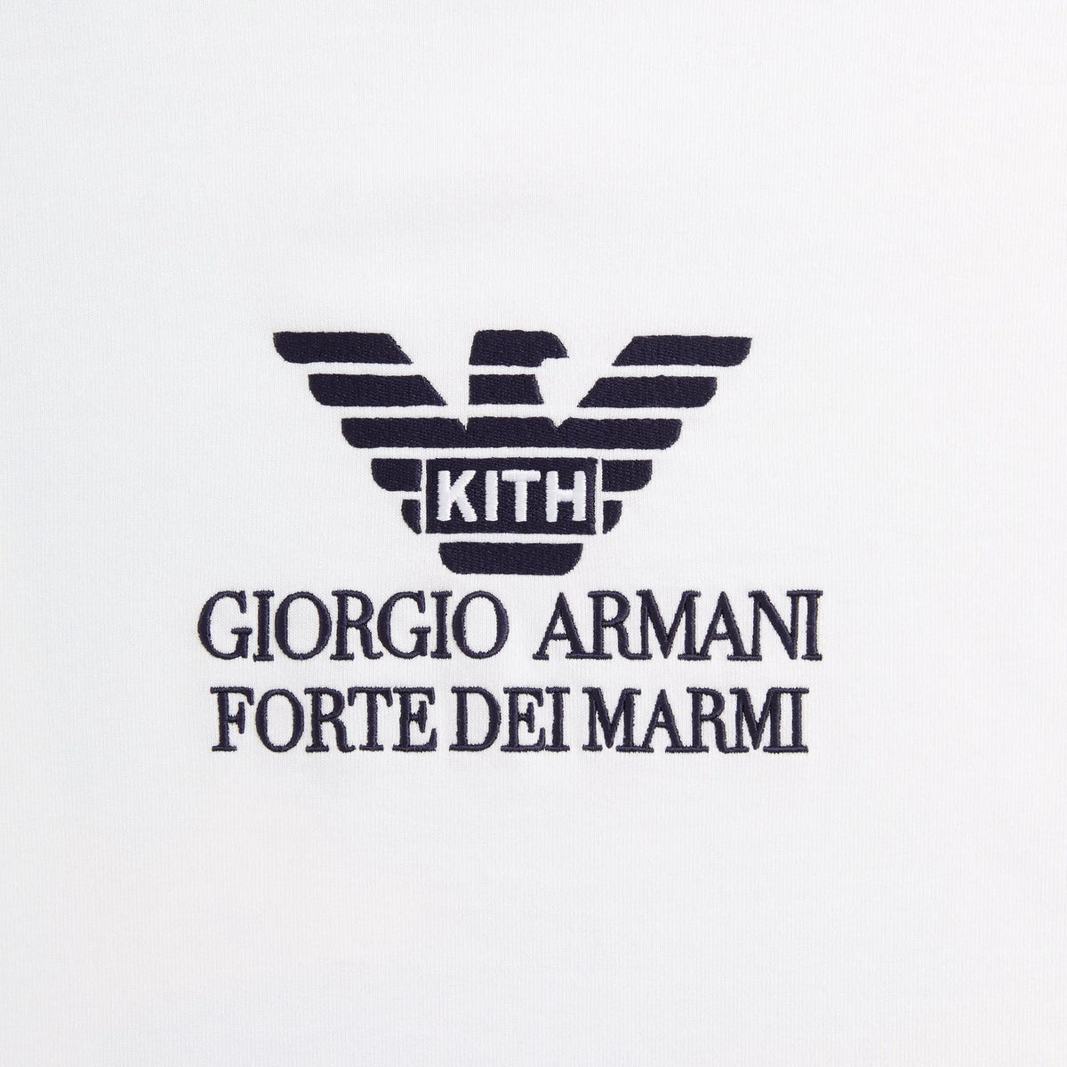 Giorgio Armani & Kith Forte dei Marmi Tee - White