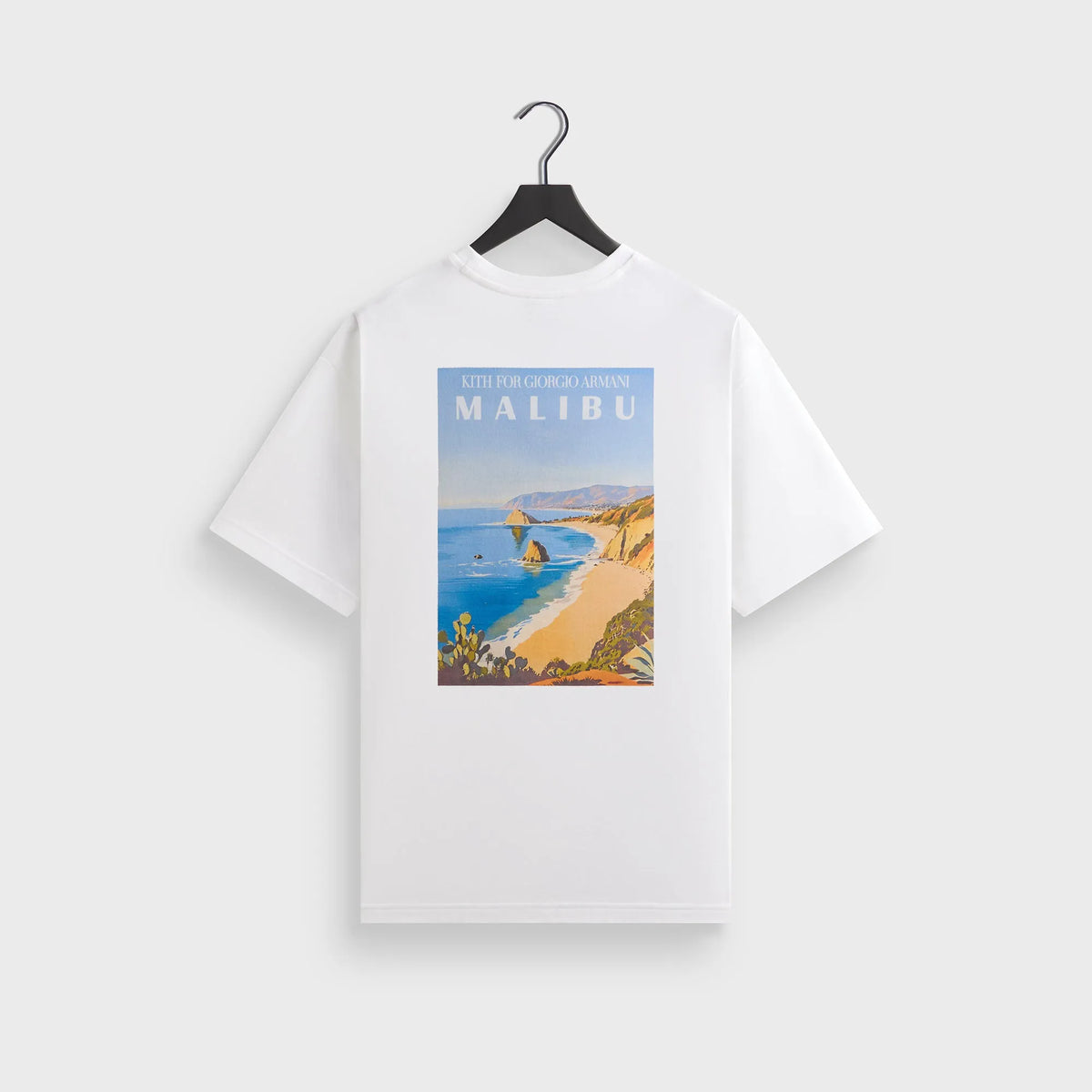 Giorgio Armani & Kith Malibu Tee - White