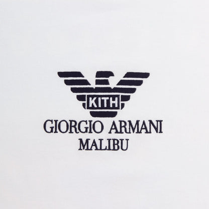Giorgio Armani & Kith Malibu Tee - White